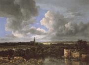 Jacob van Ruisdael A Landscape with a Ruined Castle and a Church china oil painting reproduction